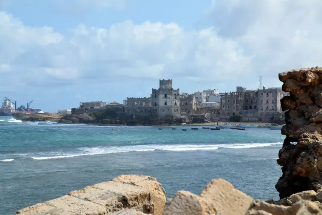 Secondo Lido Beach, Mogadishu Old Port, Somalia