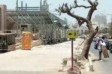 Construction site for BRT