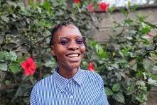 Potrait of African lady 